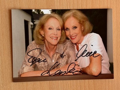 Alice & Ellen Kessler / Twins - Autograph Card Original Signed - #52774