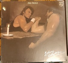 Johnny Hallyday  Pas facile  Vinyle LP 33 Tours  38R3  6313225 PHILIPS  1981