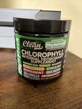 Clean Nutra Chlorophyll Capsules Internal Deodorant Supplement Exp 03/2028