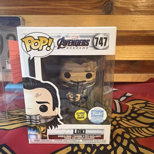 Funko Pop! Vinyl: Marvel - Loki (Glows in the Dark) -Funko (Exclusive) #747