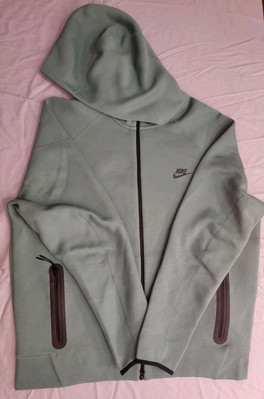 NIKE SPORTSWEAR TECH FLEECE WINDRUNNER F-Z SZ XL MEN'S  FB7921 361 GREEN