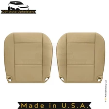 1998-2005 Fits BMW 3 Series E46 Leatherette Front Bottom Seat Covers Beige