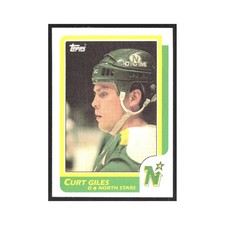 1986 Topps Curt Giles Minnesota North Stars #119