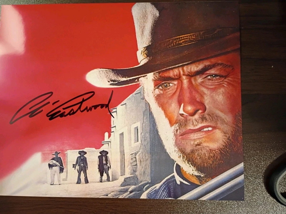 Clint Eastwood Photo In Original Autographed Movie Photos for sale
