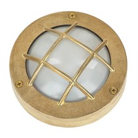 Maritime AußEn Leuchte Aus Messing Rostfrei IP64 Ø14Cm G9 Schiffslampe Wand Haus
