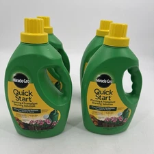 Miracle-Gro 48 oz Quick Start Liquid Plant Food Kit Of 4