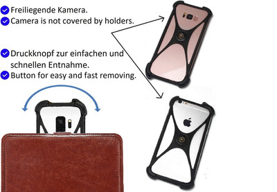 HualuBro Klapphülle Für Motorola Moto G8 – Retro-Leder-Optik, Mit Kartenfächern, Magnetverschluss & Ständerfunktion