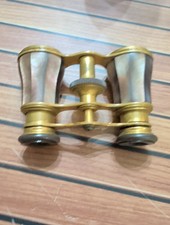 Vintage Mother of Pear Opera Glasses Lemaire Paris