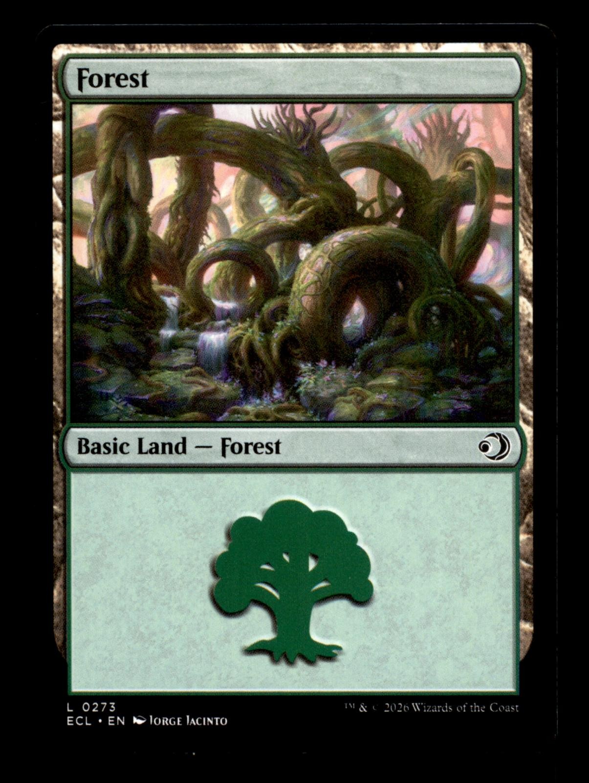 Forest (0273) 273 Land Lorwyn Eclipsed Magic: The Gathering Near Mint
