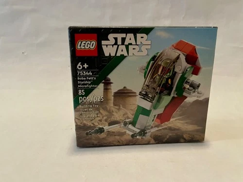 Lego Star Wars Boba Fett Starship Microfighter 75344 NEW Slave 1 Mini Figure NIB