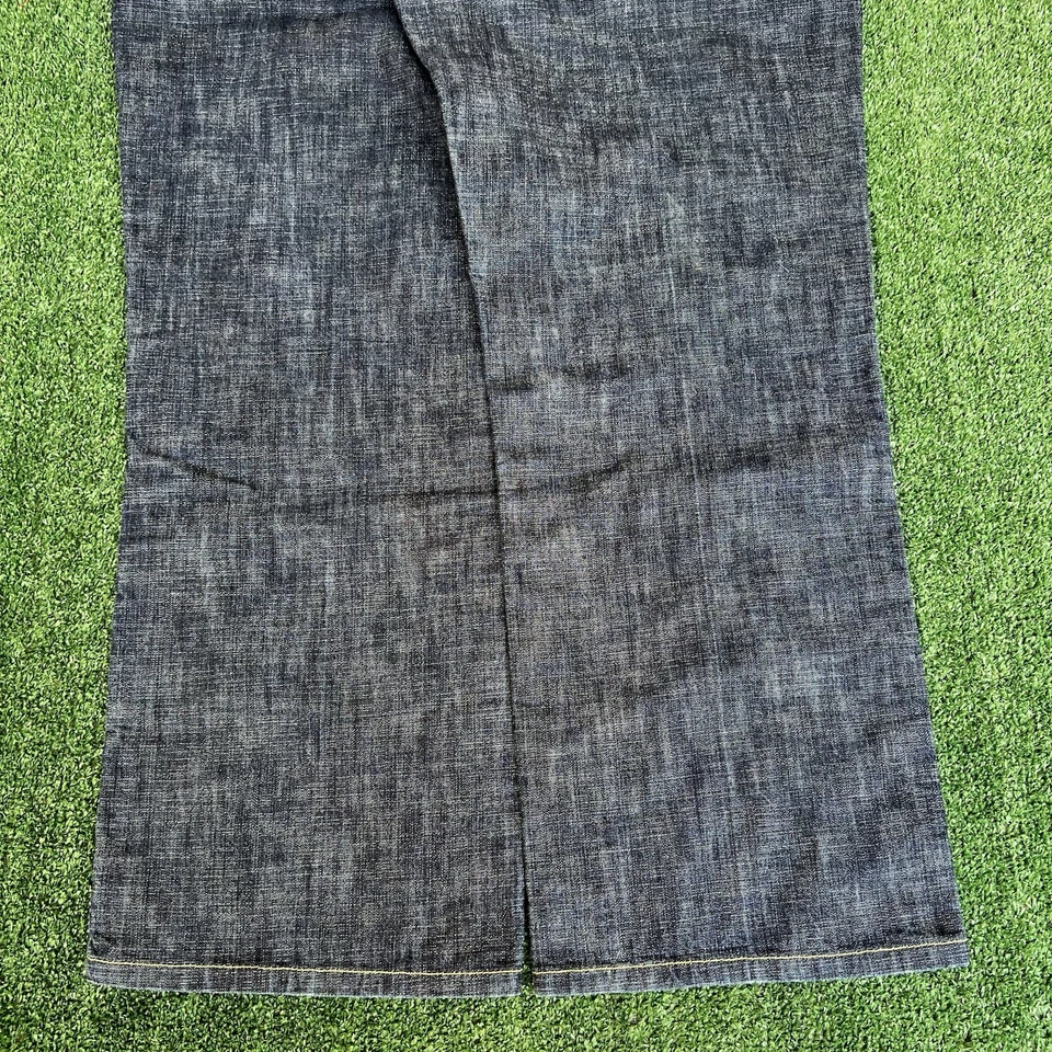 Jeans de Colección Y2K Para Hombre Parroquia Pierna Ancha Azul Índigo 40x31" 20" Abre Estilo Southpole Foto 3 de 4
