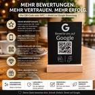 Bewertung NFC Aufsteller für Google QR Kundenbewertung Scanner Bewertungskarte