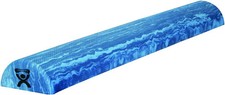 Heavy Duty EVA Foam Roller Half Round 6 Inch x 36 Inch Physical Therapy Fitness