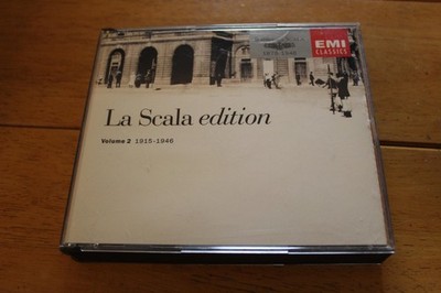 La Scala Edition Volume 2 CD 1915-1946 EMI Classics Opera Music 3 Discs 1993