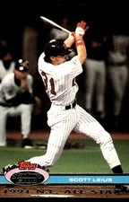 Scott Leius 1992 Stadium Club Dome #104 Twins MLB READ FREE SHIP AutographDen