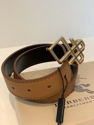 womens burberry belt
