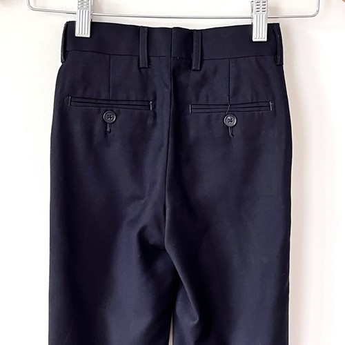 Ike Behar New York Boys Size 4 Dress Pants Navy Blue Church Weddings - Picture 5 of 7