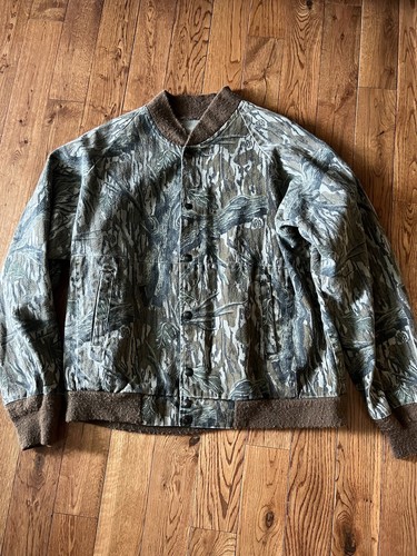 vintage mossy oak treestand camo jacket 