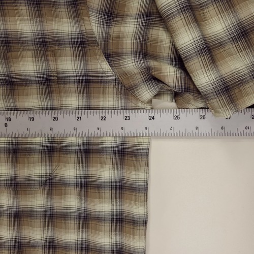 Royal Robbins gefüttertes Hemd mit Knopfleiste Herren XL grün kariert Outdoor Reise - Bild 7 von 10
