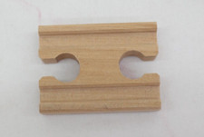 Wooden Railway Track Straight Female Connector Adapter Piece 2 1/8"  TF