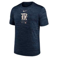 Texas Rangers Nike City Connect Practice Velocity Performance T-Shirt 2024 MLB