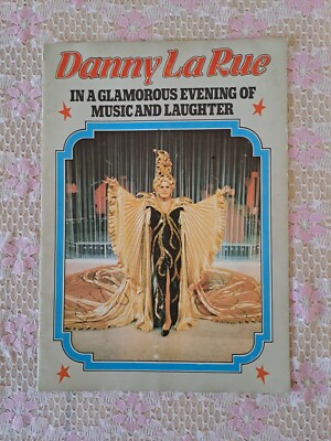 Danny La Rue In A Glamorous Evening Of Music And Laughter Theatre  Brochure 