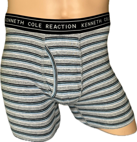 KENNETH COLE REACTION Men's Cotton-Stretch Trunks Boxer BRIEF Size M Underwear