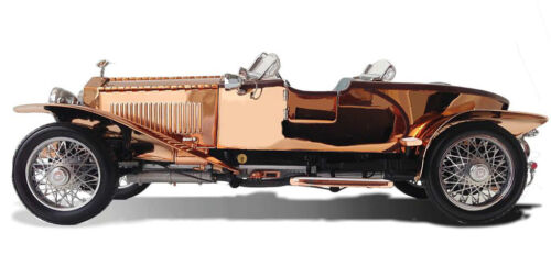 Rolls Royce Race Classic Car Copper Phantom 1 24Custom Built 18Metal Body12Model - Picture 10 of 16