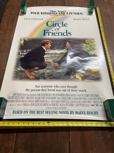 Circle of Friends Original video release poster 27 X 39 Rolled