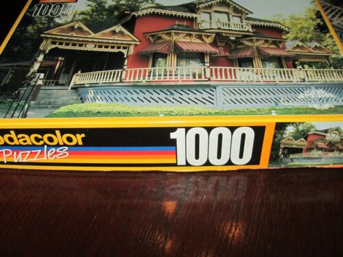 1000 Pezzi Puzzle Dipinto Donna 27x19 Kodacolor - Foto 3 di 4