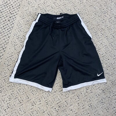 Nike Basketball Men's Mesh Shorts Black Size M Pockets Y2K 362664