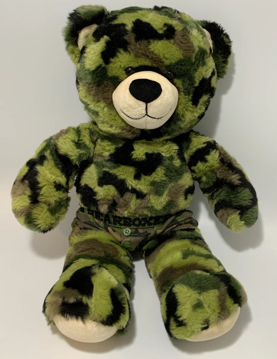 Camouflage online teddy bear