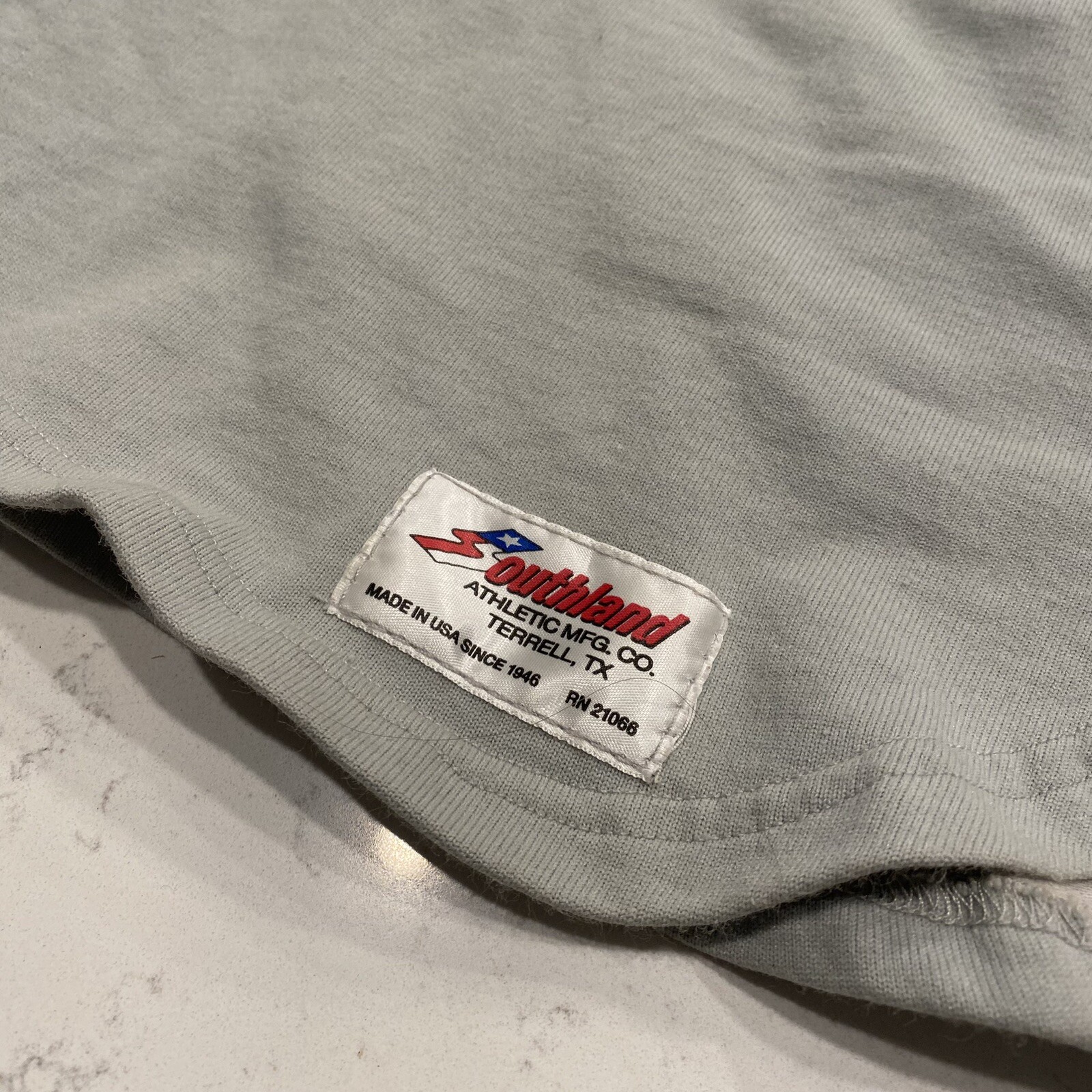 Boston Red Sox by Southland Gray Short Sleeves 44 Jackie Robinson 100