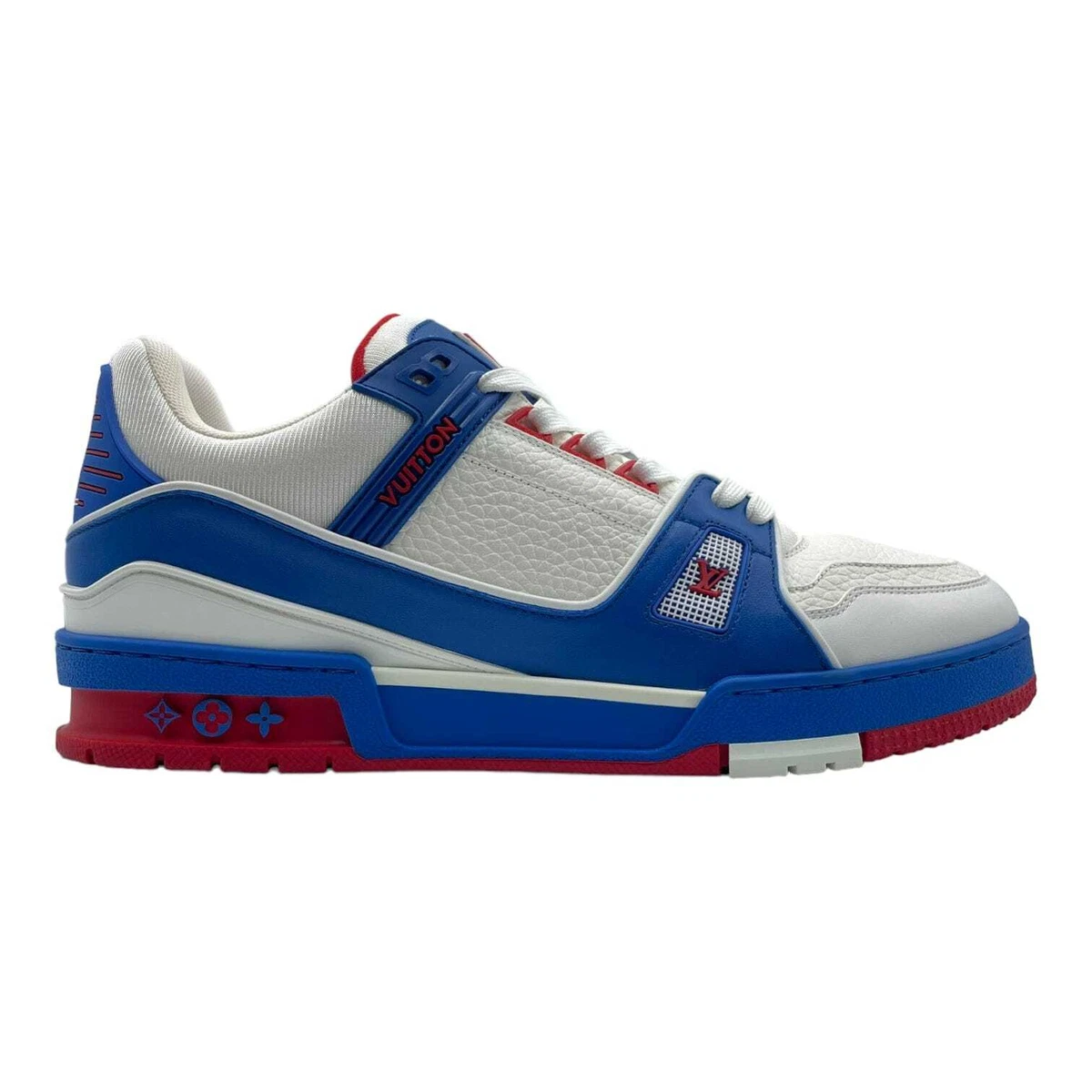 Louis Vuitton Trainer Red White Blue Pre-Owned