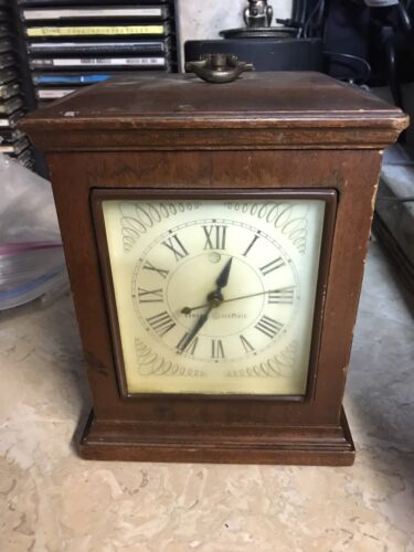 Antique Telechron General Electric Mantle Clock 1940 - 第 1/12 張圖片