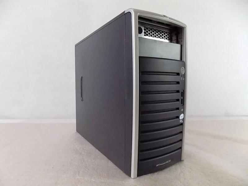 HP ProLiant ML110 G5 Tower PC Leer Gehäuse Chassis Schwarz 2x 5.25-Zoll