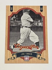 2012 Panini Cooperstown Baseball #33 - Joe Tinker - Chicago Cubs