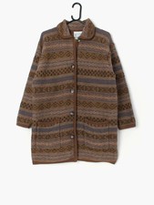 Vintage Laura Ashley Wool Knitted Jacket - Medium