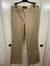 NWT Bandolino Stretch Jacquard Bootcut Trousers- SZ 6 - MSRP 44