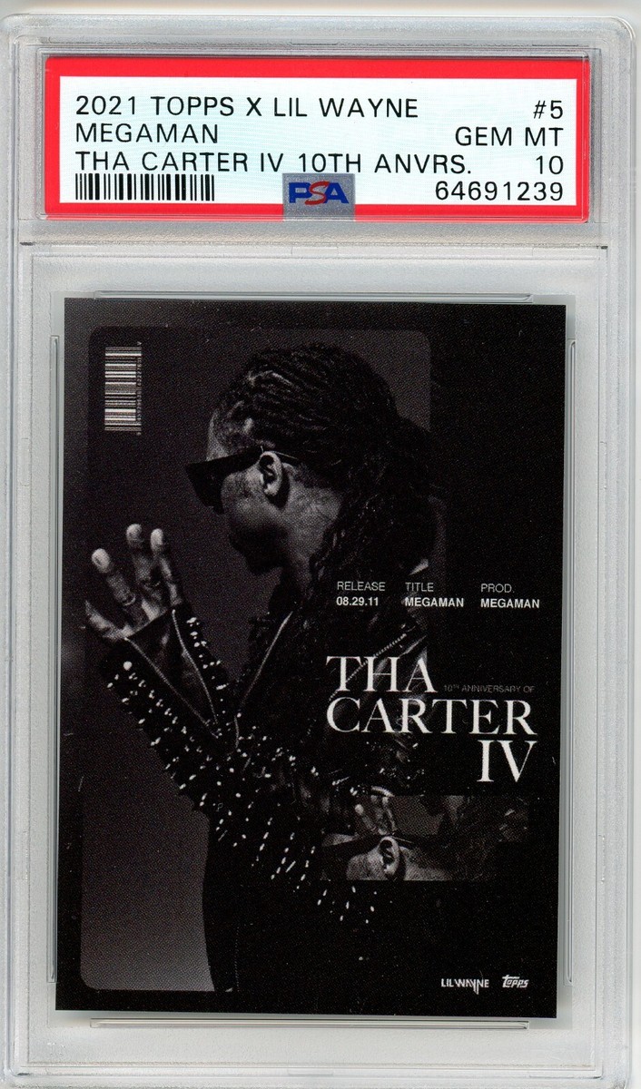2021 Topps X Lil Wayne Tha Carter IV 10th Anniversary Rookie