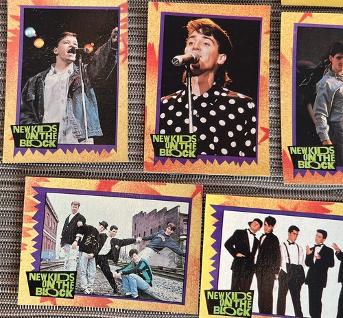 1989 NEW KIDS ON THE BLOCK TRADING CARDS 14 Cards - Picture 3 of 6