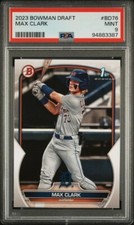 2023 BOWMAN DRAFT #BD76 MAX CLARK PSA 9