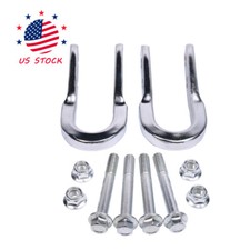 Tow Hooks for GMC Canyon Recovery Hooks Tow Hooks Chrome Set 23253074 For Colorado GMC Canyon 2015-19 20