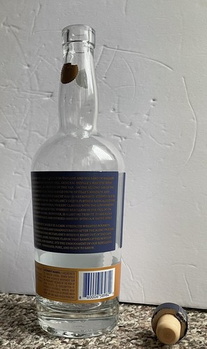 McFarlane's Reserve Select Bourbon Whisky Flasche Leer 750ml - Bild 2 von 3