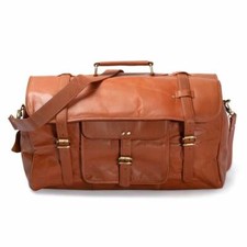 Leder Reisetasche Seesack Weekender groß Sporttasche Handgepäck über Nacht