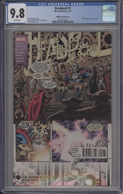 DEADPOOL #1   CGC 9.8   SCOTT KOBLISH - SECRET COMIC VARIANT COVER