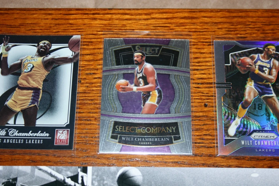 WILT CHAMBERLAIN OVER BILL RUSSEL 照片和卡片收藏 全新 非常优秀 — 第 4/4 张图片