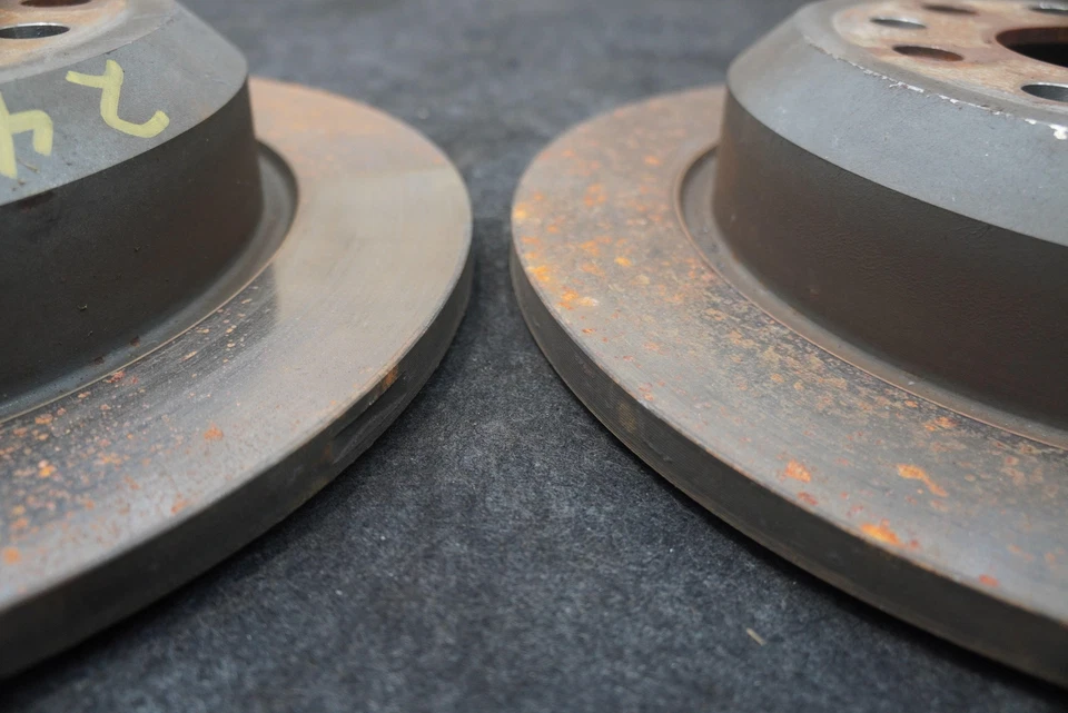 Set 2 Rear Left Right Disc Brake Rotor 68273464AA OEM Jeep Wrangler JL 2018-23 - Image 3 of 4