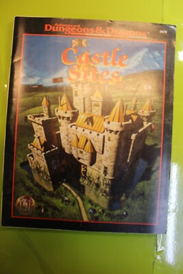 TSR Advanced Dungeons & Dragons Castle Sites (DAMAGED)