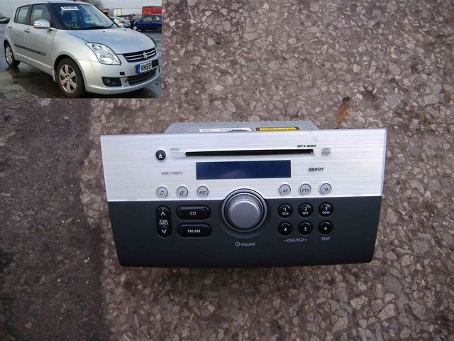 Suzuki Swift CD Mp3 Radio Player Stereo 